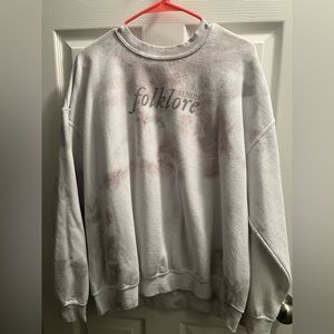 Taylor Swift ‘Folklore’ Sweatshirt XL